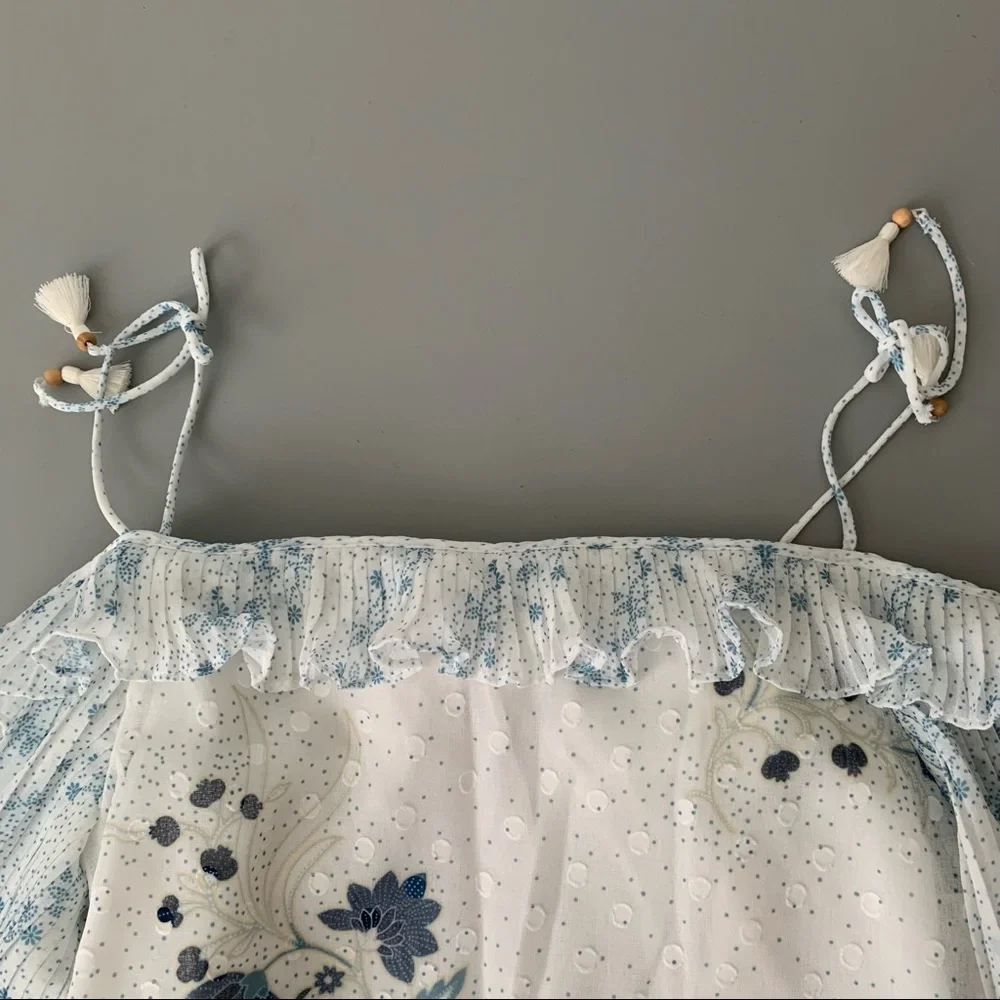 See by Chloe floral off the shoulder top - Picture 7 of 7